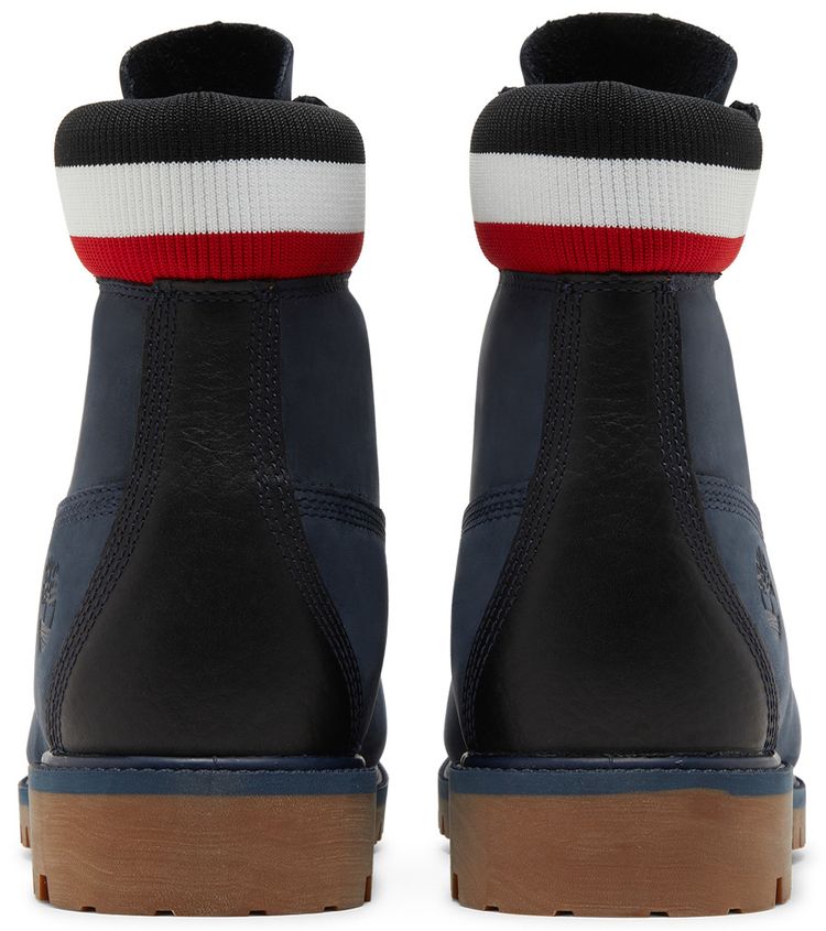 Timberland 6 Inch Heritage Warm Lined Boot Navy Red