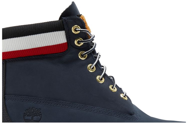 Timberland 6 Inch Heritage Warm Lined Boot Navy Red