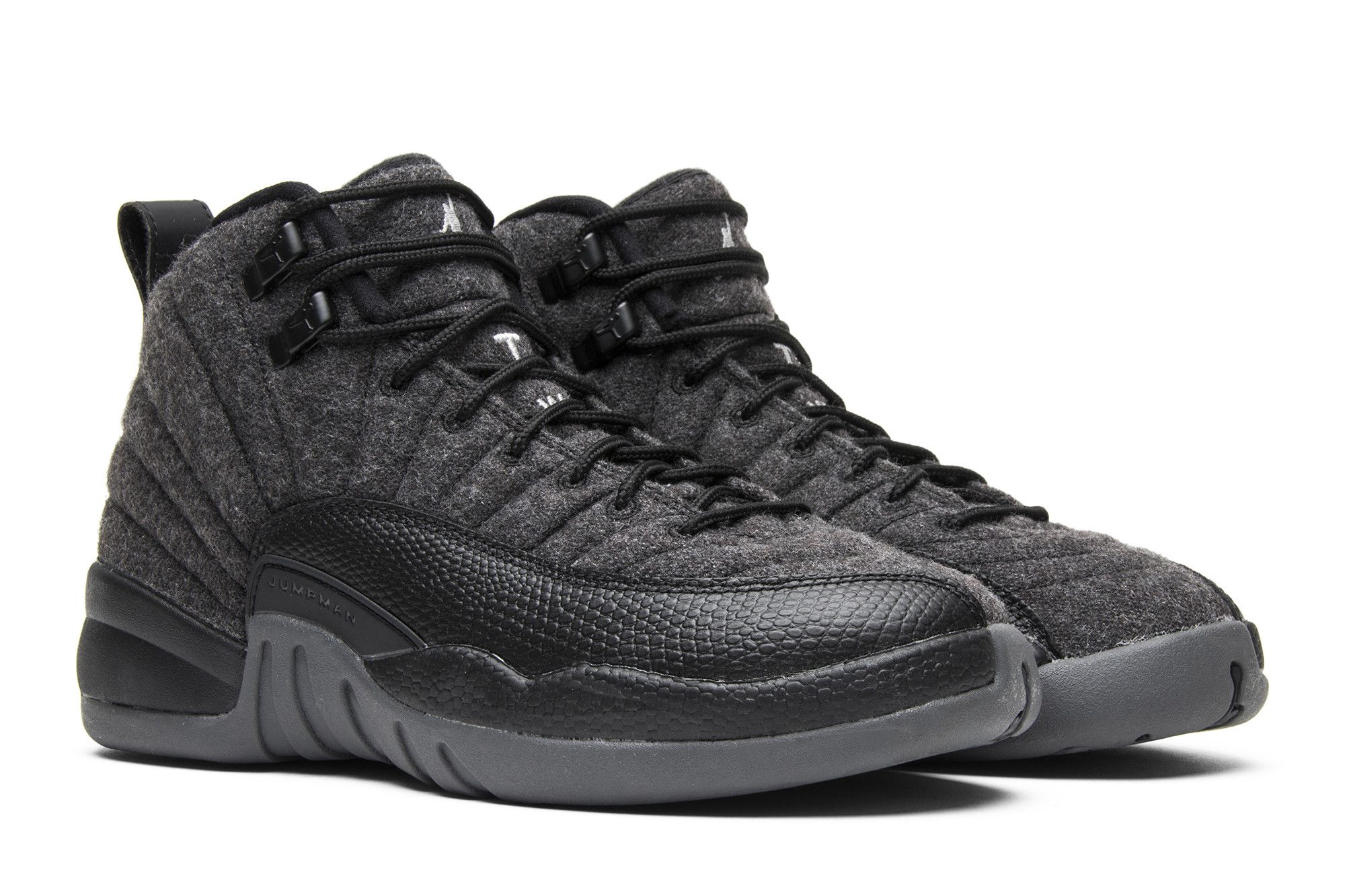 Buy Air Jordan 12 Retro GS Wool 852626 003 GOAT