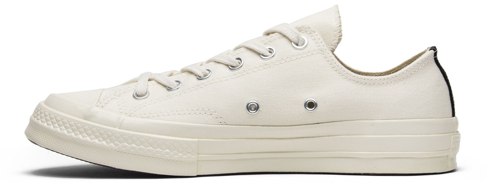 comme des garçons play men's chuck taylor 1970s sneakers