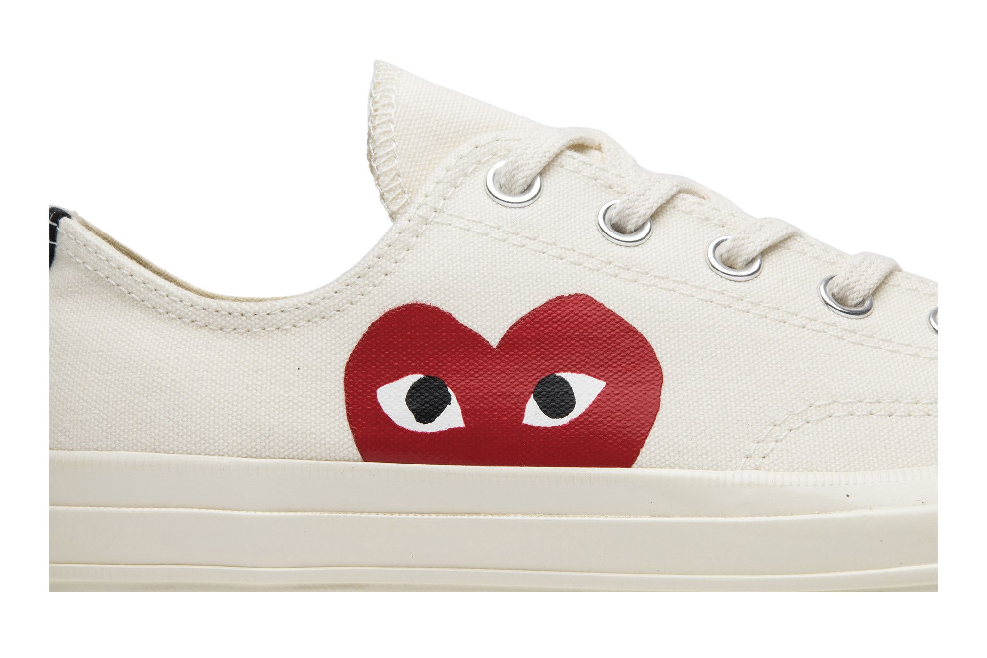 Buy Comme des Garcons Play x Chuck 70 Low Milk 2015 150207C GOAT