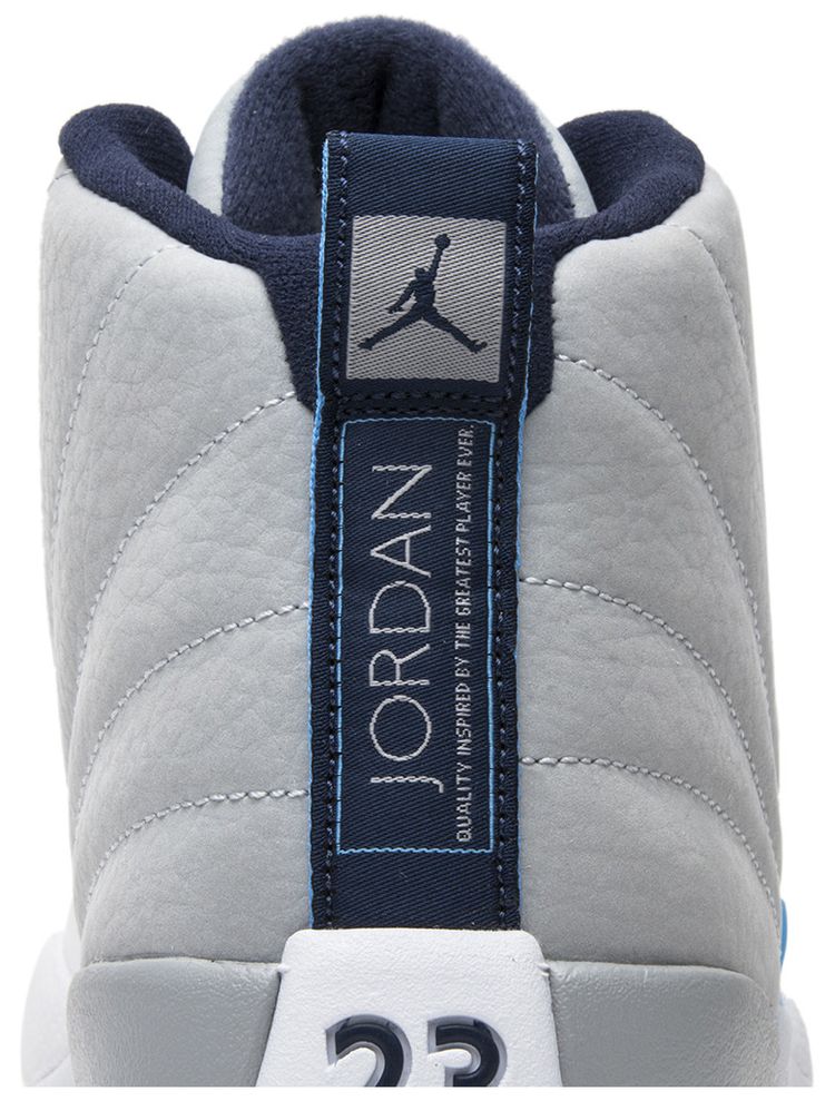 Air Jordan 12 Retro Grey University Blue