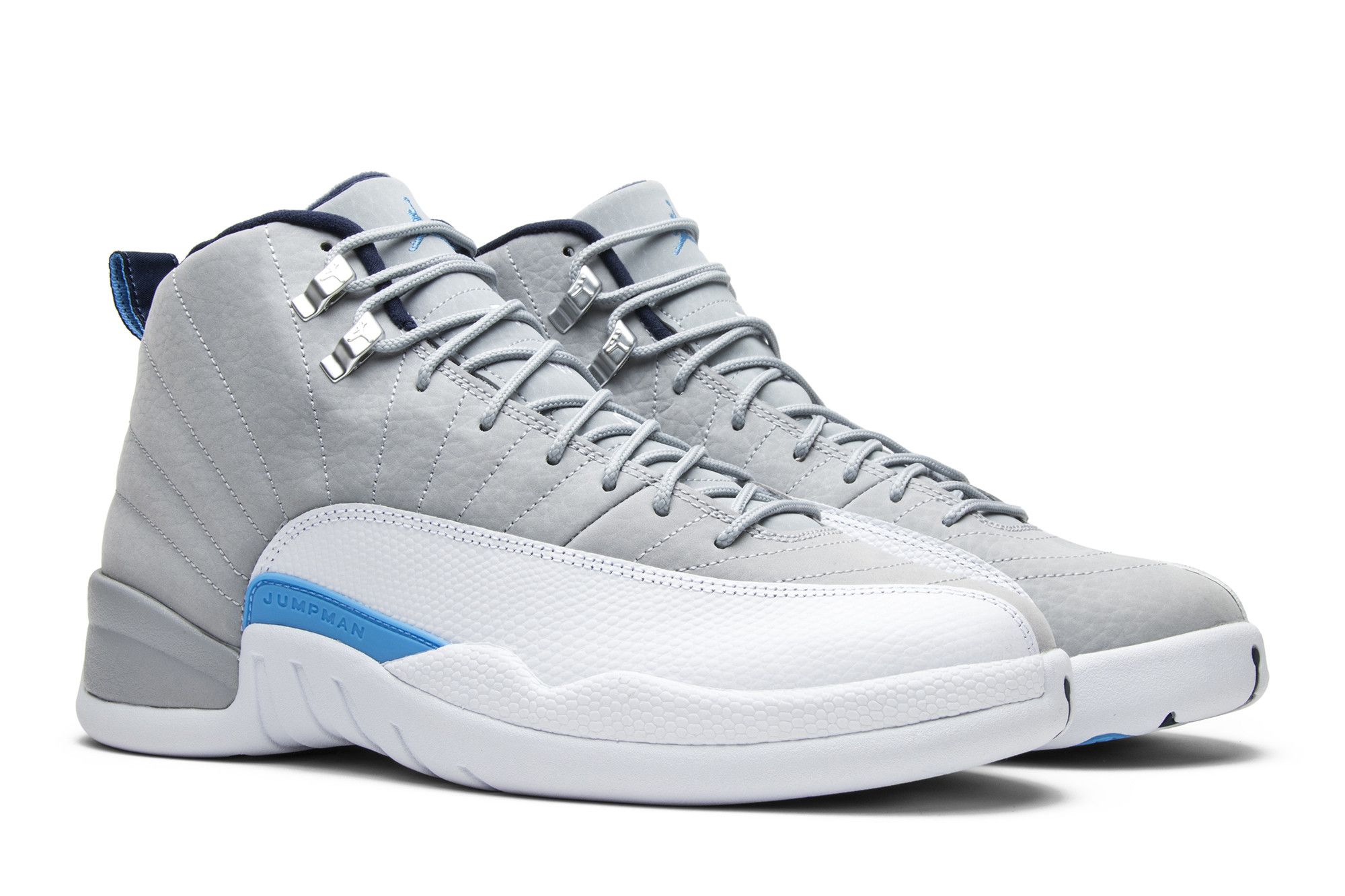 Size 10.0 Air Jordan 12 Retro Grey University Blue