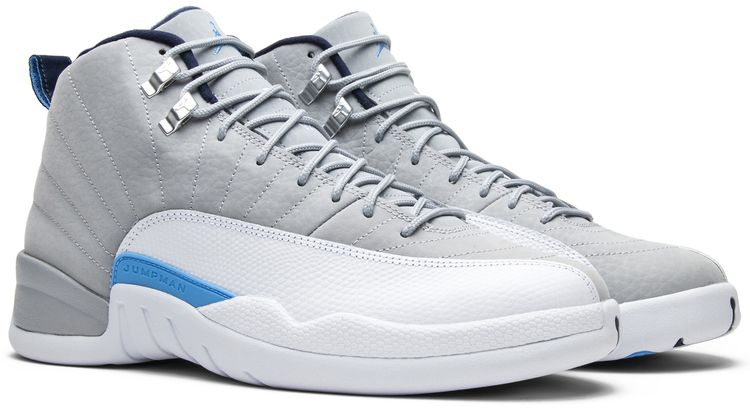Air Jordan 12 Retro Grey University Blue