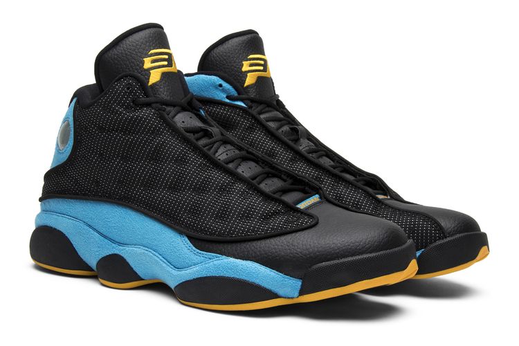 Good Jordan CP3 VII AE Men Basketball Shoes 13 Blue Yellow Perforated Retro Jordan CP3.VII Venom Green for Sale | Authenticity  main image 4