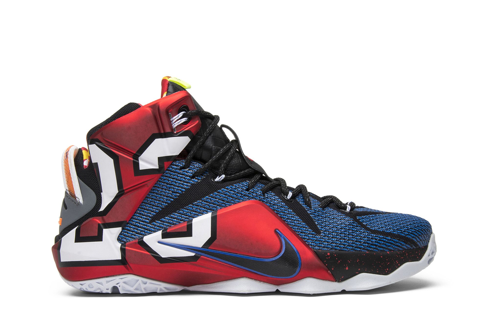 Nike lebron 12 shop nsrl multicolor basketball shoes