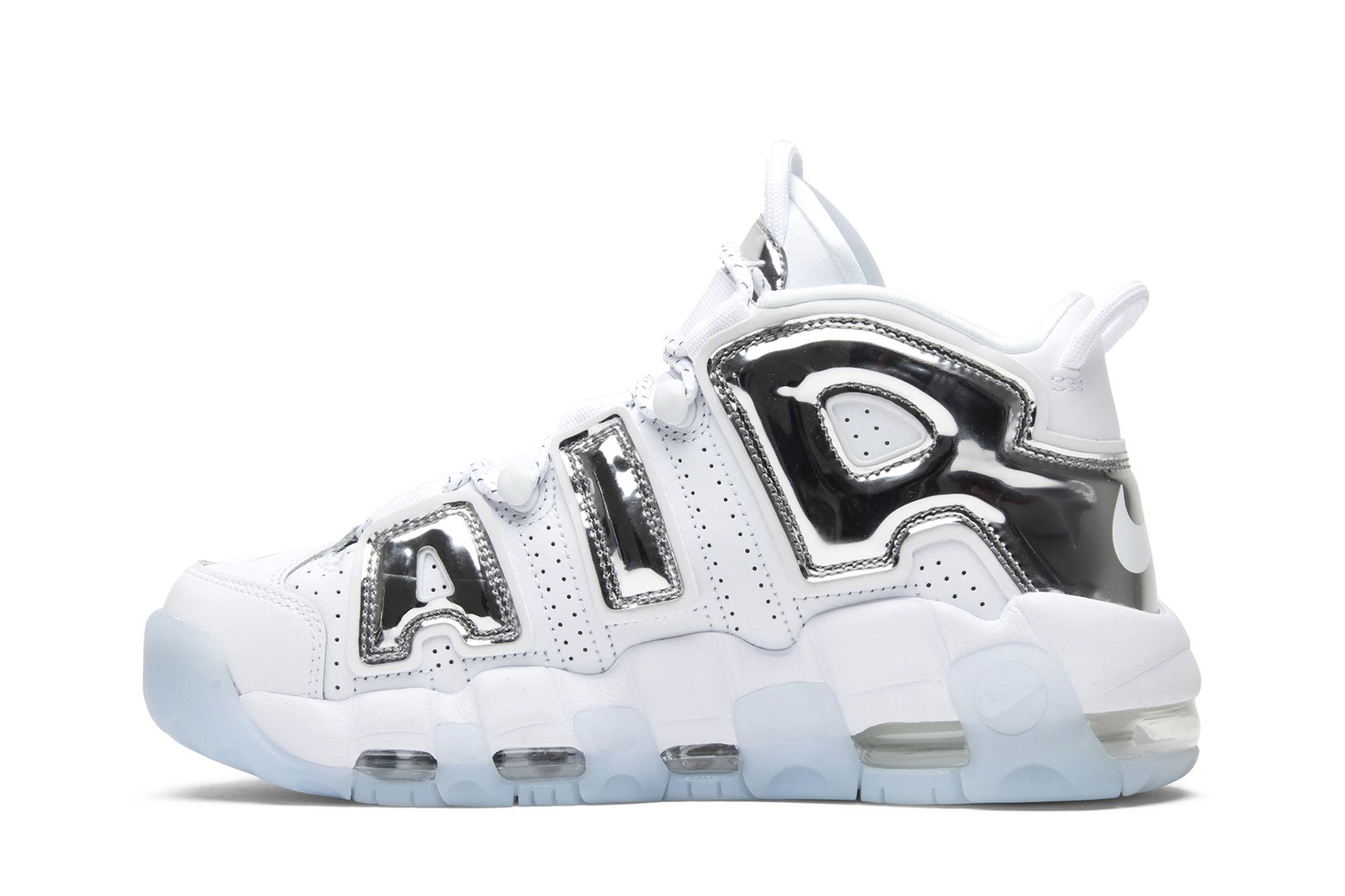 Air more uptempo chrome top