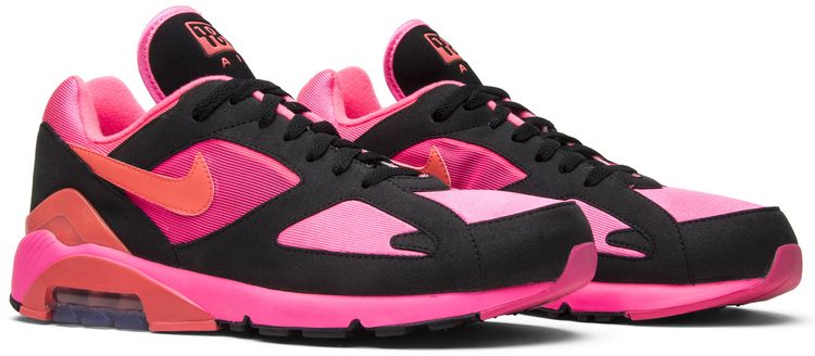 Comme des Garcons x Air Max 180 Black Pink