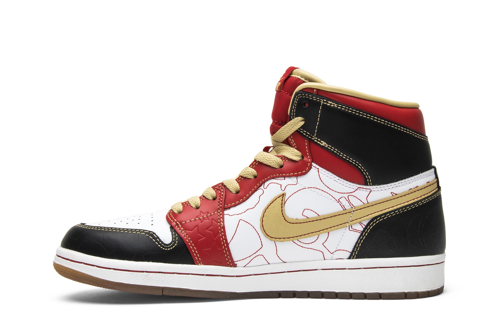 Size 11.0 Air Jordan 1 Retro High OG Ignite Shanghai