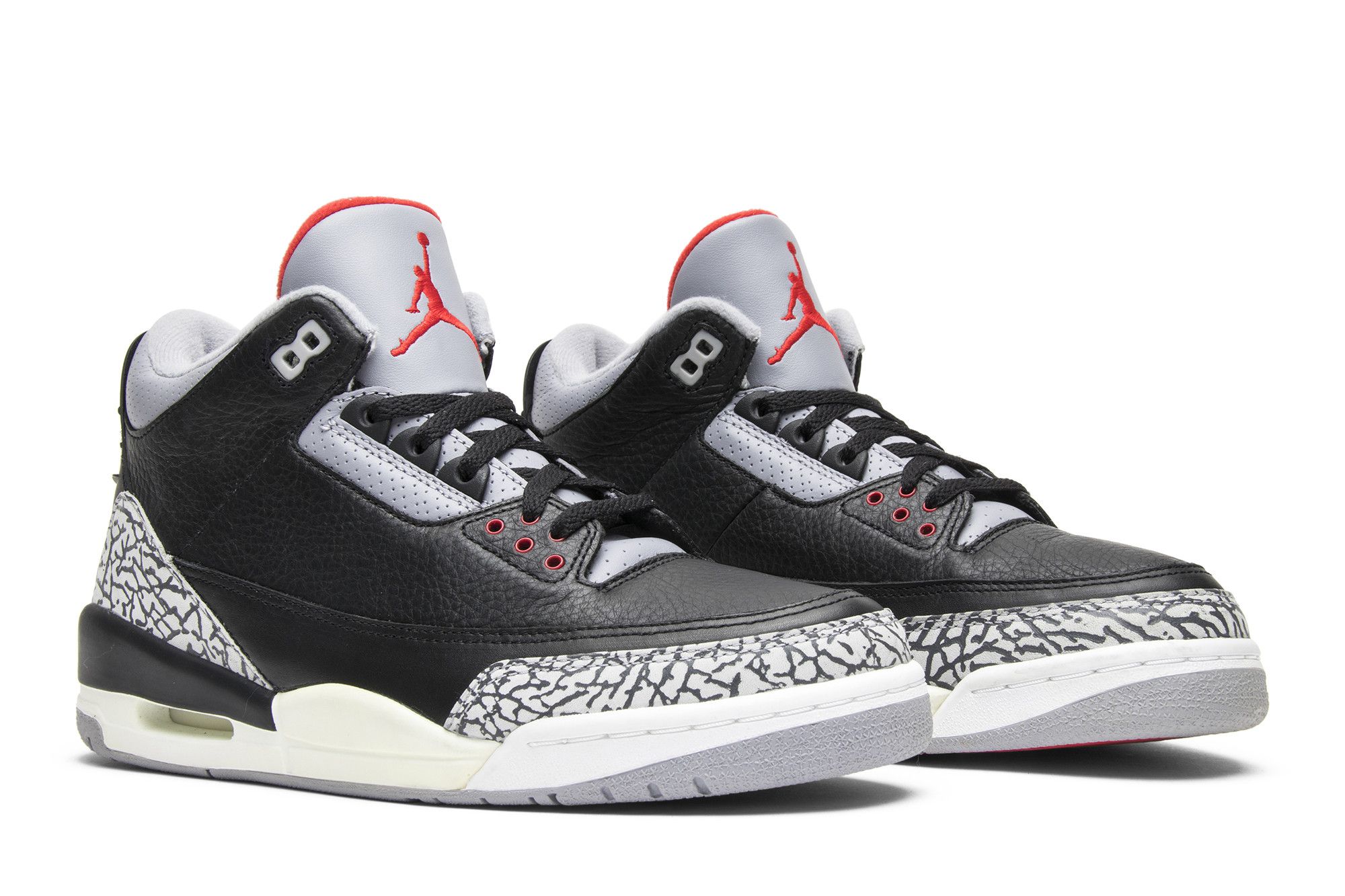 Jordan 3 black cement 2001 discount