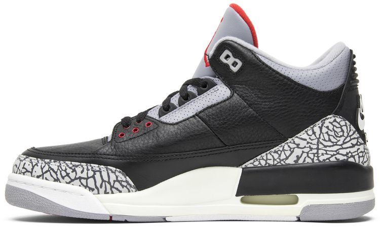 Air Jordan 3 Retro Black Cement 2001