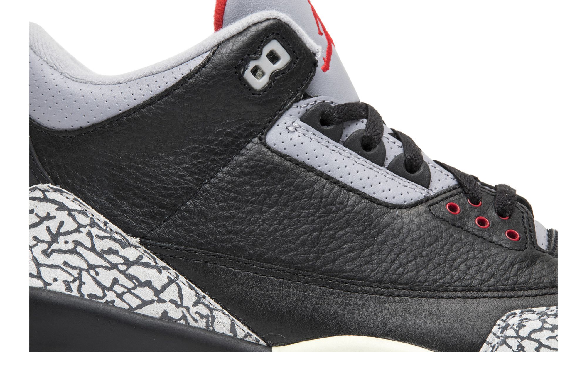 Black cement jordans top
