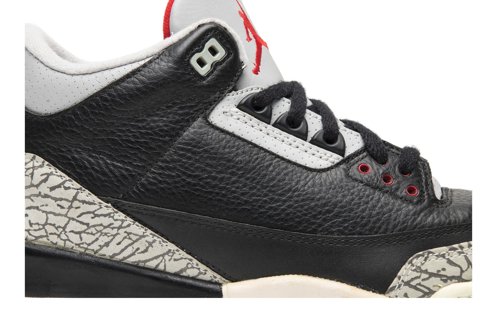 Jordan 3 black cement goat new arrivals
