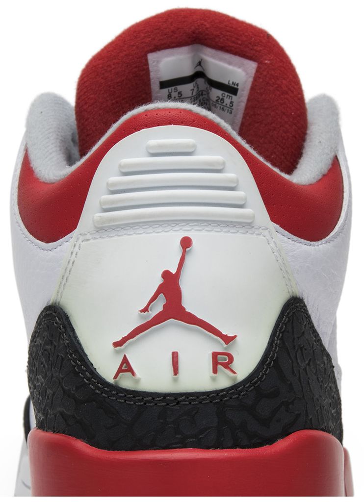 Air Jordan 3 Retro Fire Red 2013