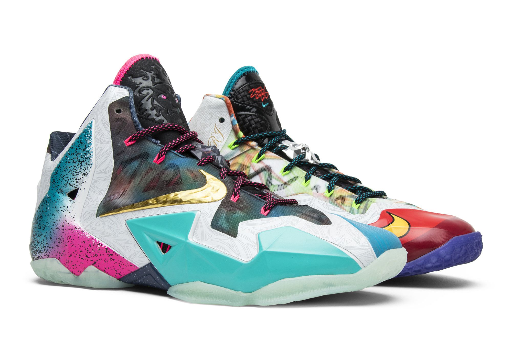 スニーカー Nike LeBron 11 Premium 'What The LeBron' 2014 AW FW 14 Buy LeBron 11 Premium 'What The LeBron' - 650884 400 | GOAT