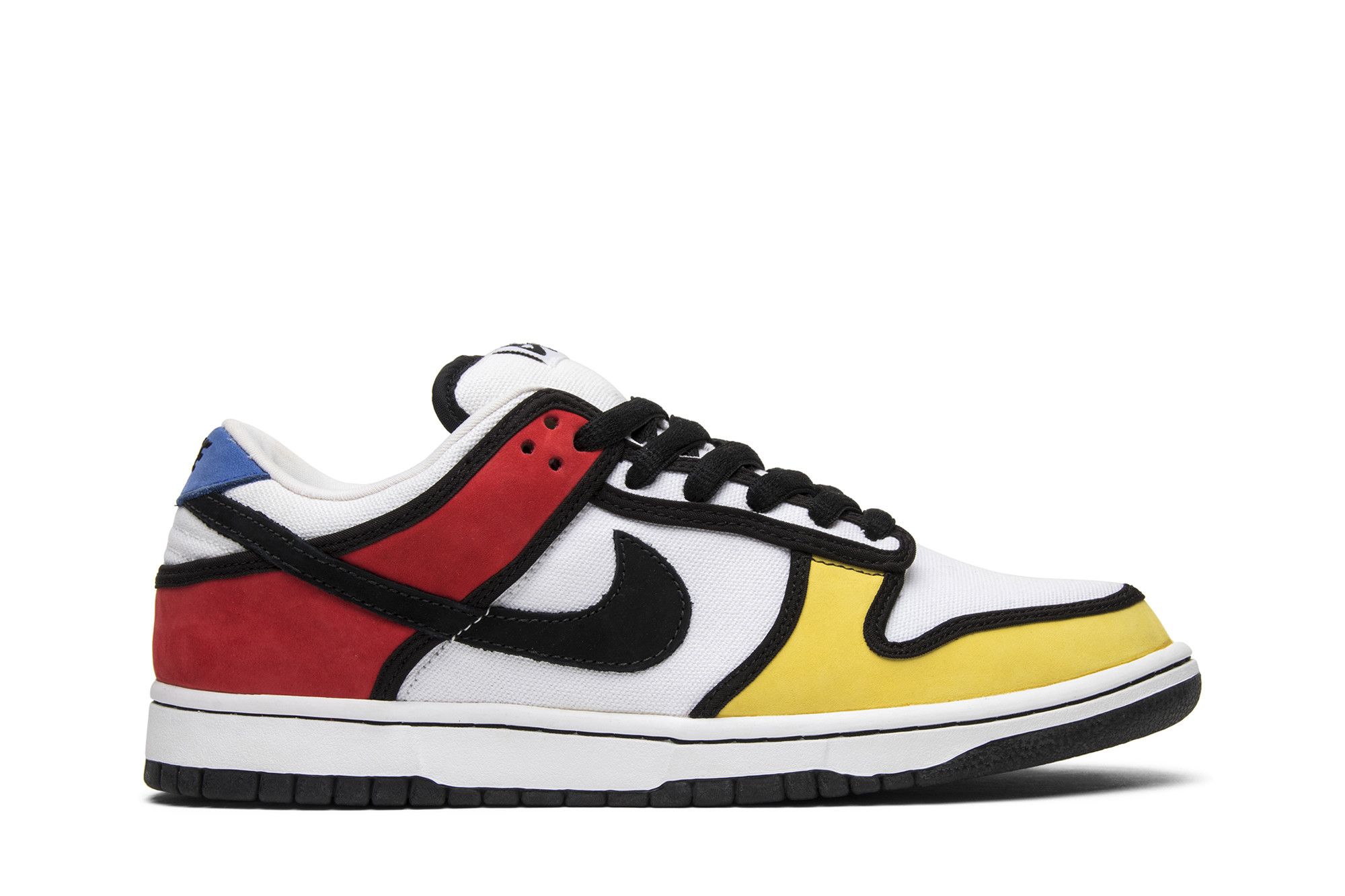 Buy Dunk Low Pro SB Piet Mondrian 304292 702 GOAT