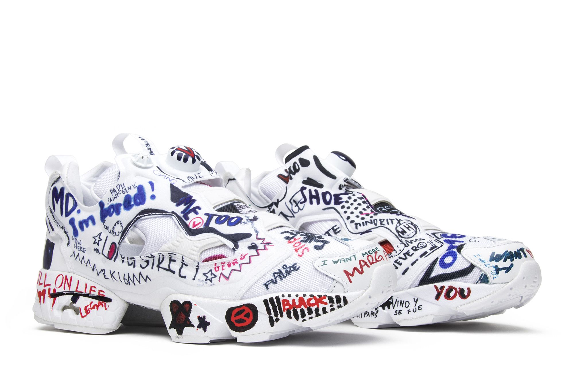 Buy Vetements x InstaPump Fury Graffiti White BS7031 GOAT CA