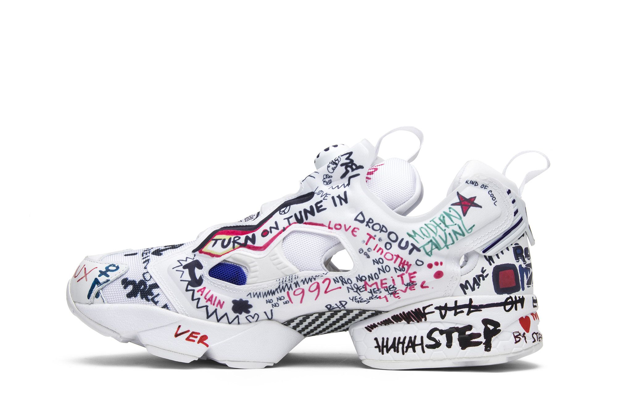 Buy Vetements x InstaPump Fury Graffiti White BS7031 GOAT UK