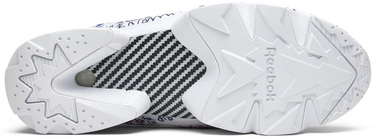 Vetements x Reebok InstaPump Fury Graffiti White