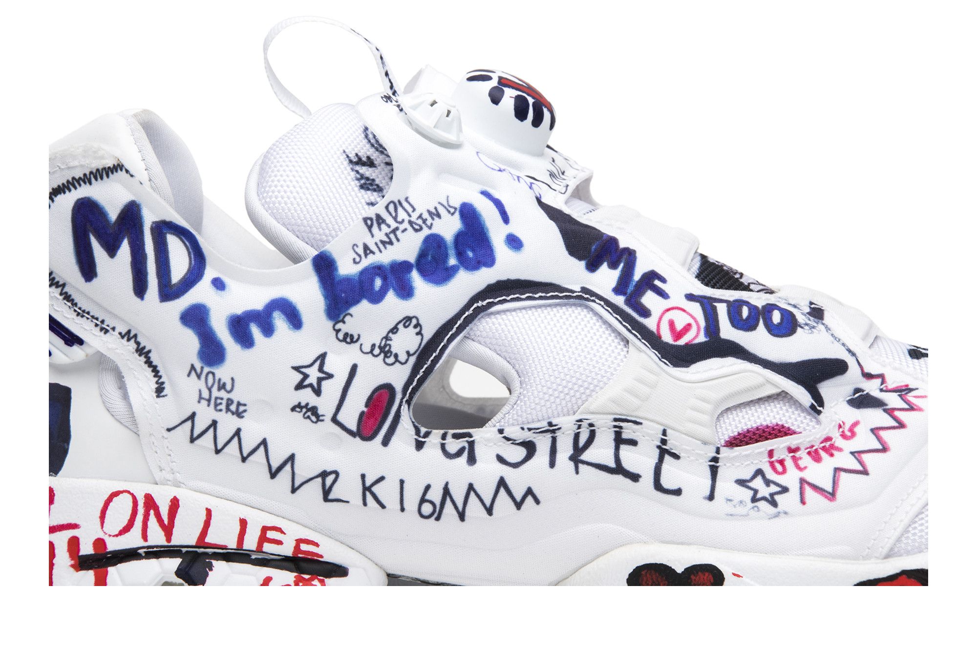 Buy Vetements x InstaPump Fury Graffiti White BS7031 GOAT UK