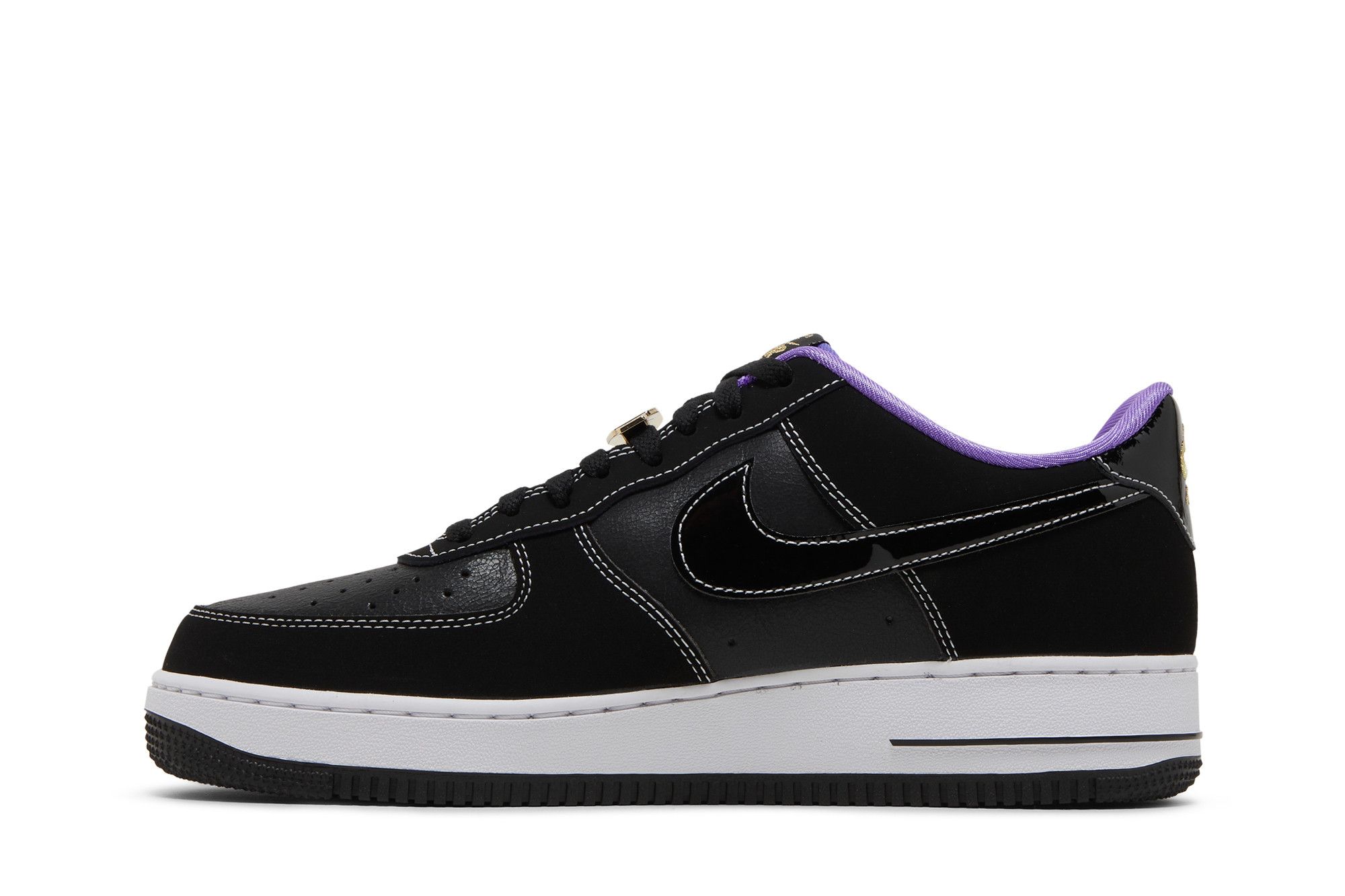 Buy Air Force 1 Low 07 LV8 EMB World Champ Lakers DR9866 001 GOAT