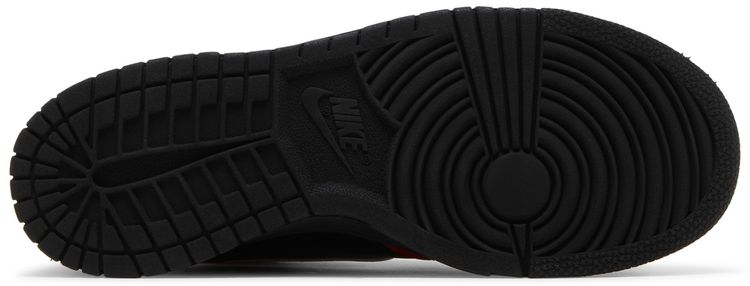 Nike Dunk High GS Black University Red