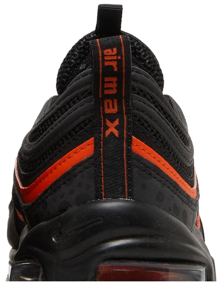 Nike Air Max 97 GS Black Safety Orange