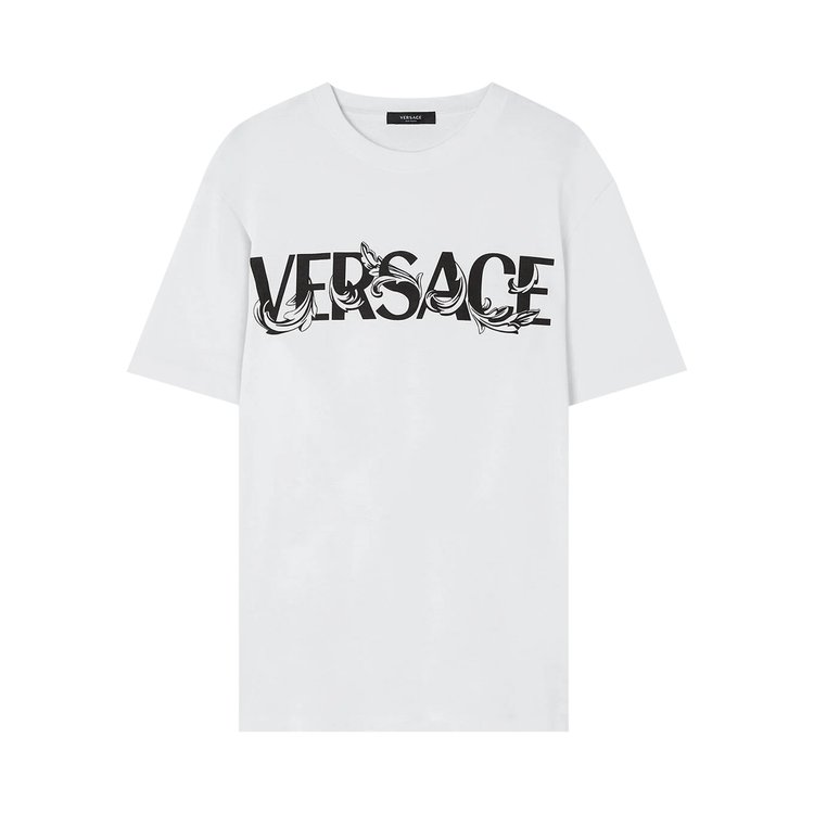 Versace Barocco Silhouette Logo T-Shirt 'White'