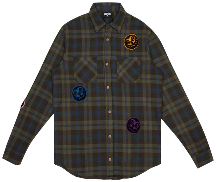 Icecream Eric Long Sleeve Plaid