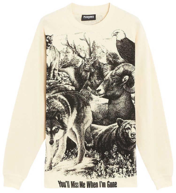 Pleasures Revival Thermal Long Sleeve Natural