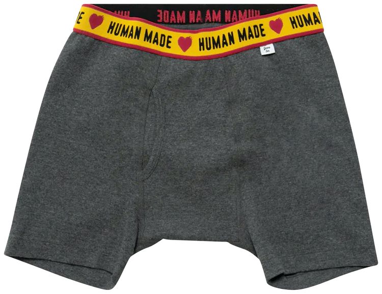 Human Made HMMD Boxer Brief Charcoal