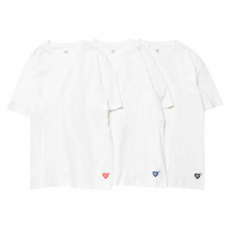 Human Made T-Shirt (3 Pack) 'White'