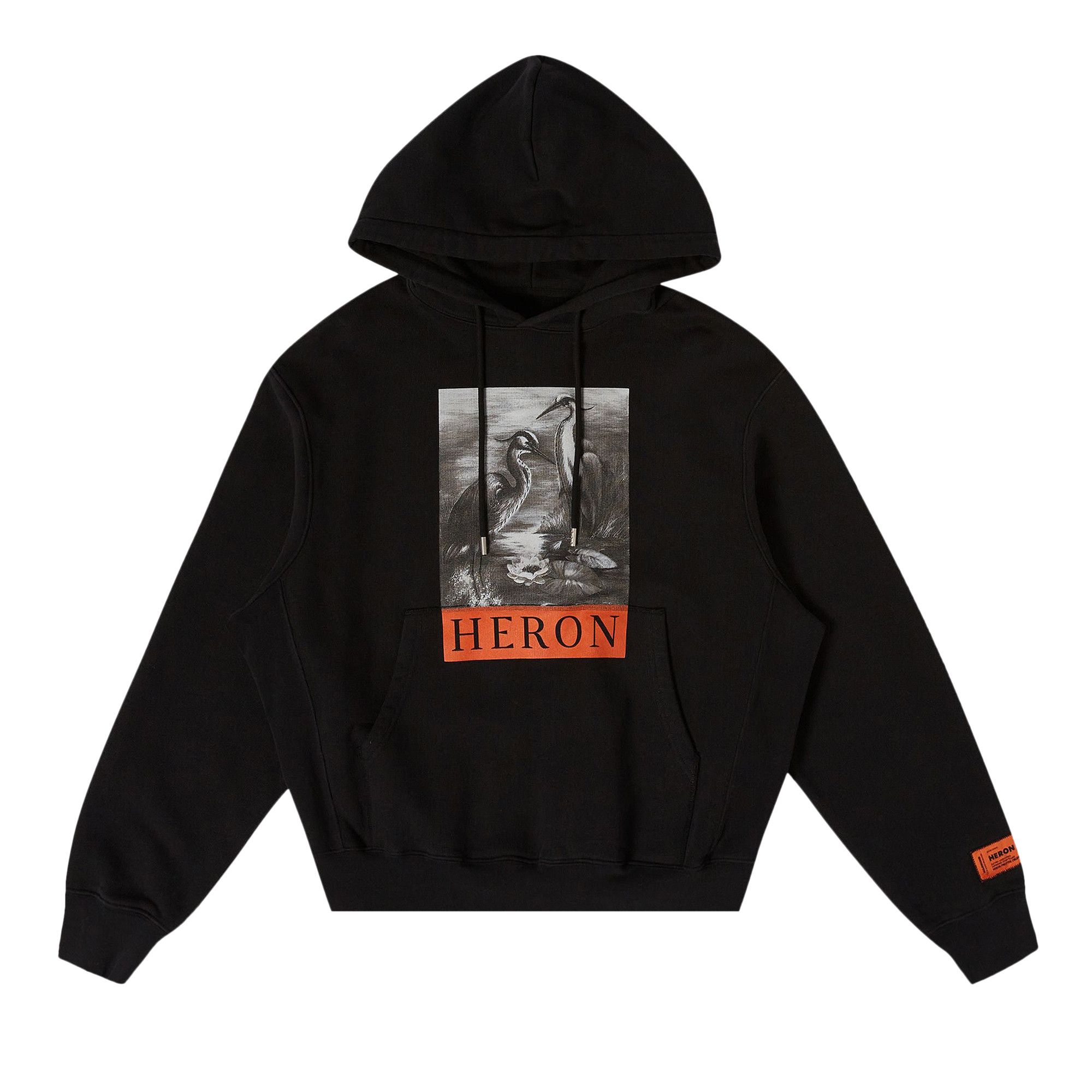 Buy Heron Preston Heron Hoodie Black HMBB024C99JER0031010 GOAT CA