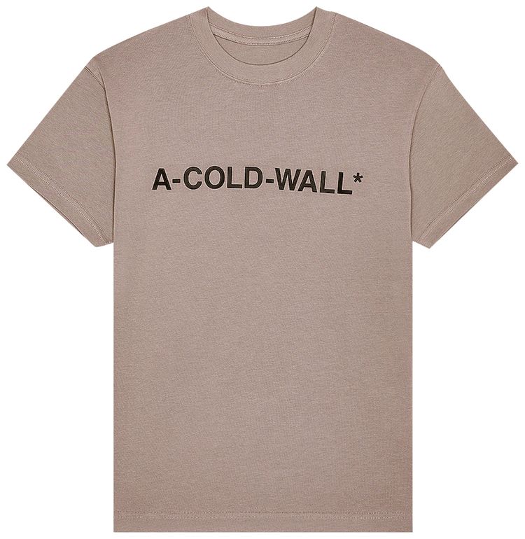 A Cold Wall Esssential Logo T Shirt Slate Grey