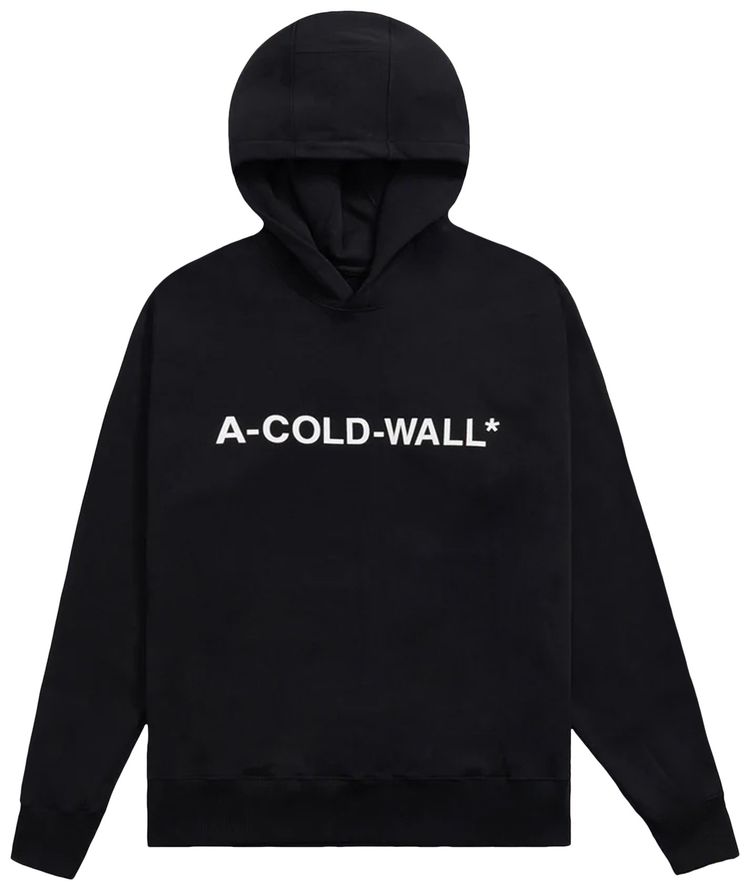 A Cold Wall Essential Logo Hoodie Black