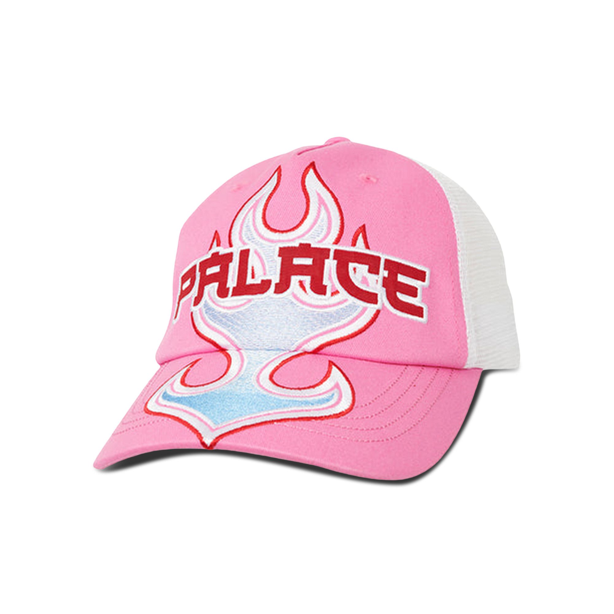 Buy Palace Flame Trucker 'Pink' - P23H125 | GOAT