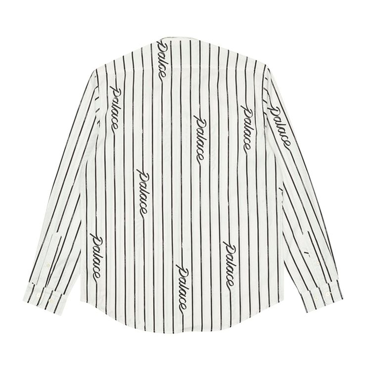 Palace Hand Stripe Shirt White
