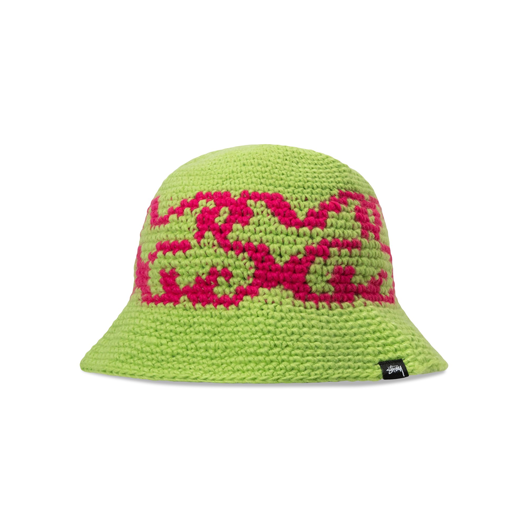 Buy Stussy SS Knit Bucket Hat 'Lime' - 1321125 LIME | GOAT