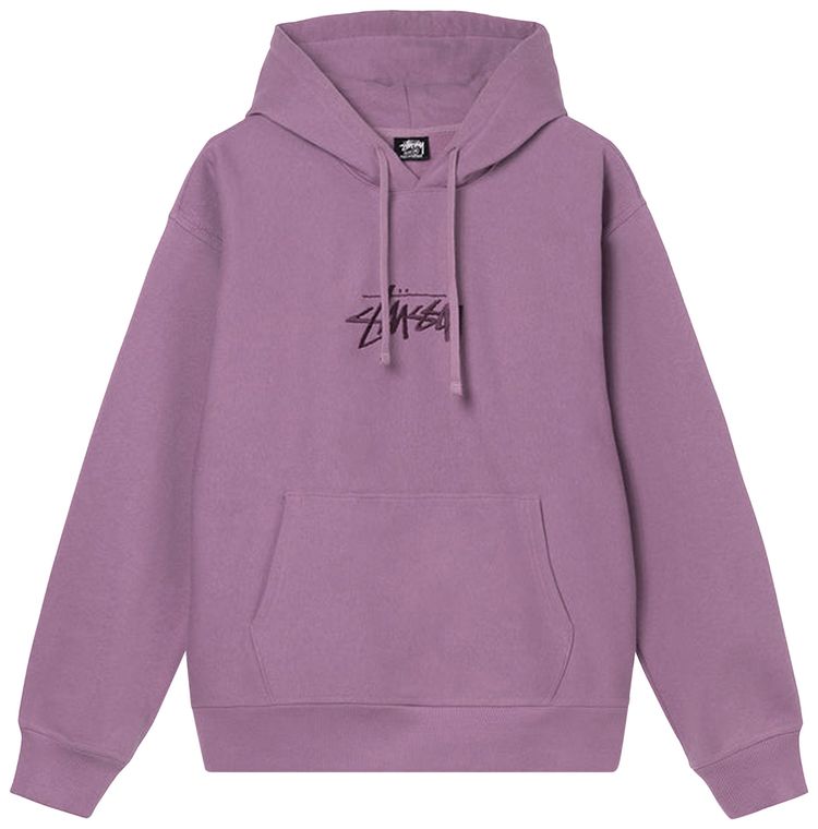 Stussy floral applique hoodie Clearance