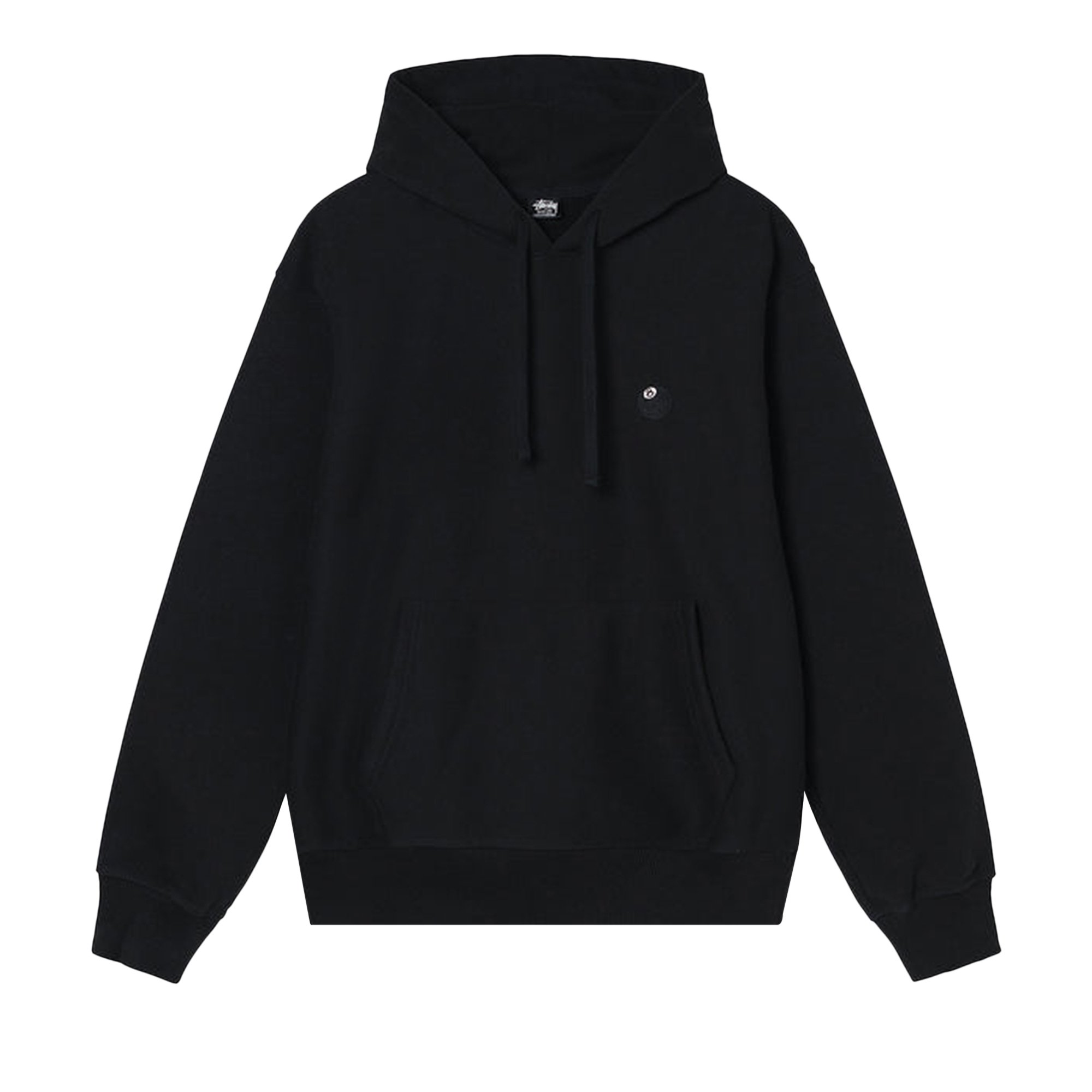Stussy 8 Ball Embroidered Hoodie 'Black'