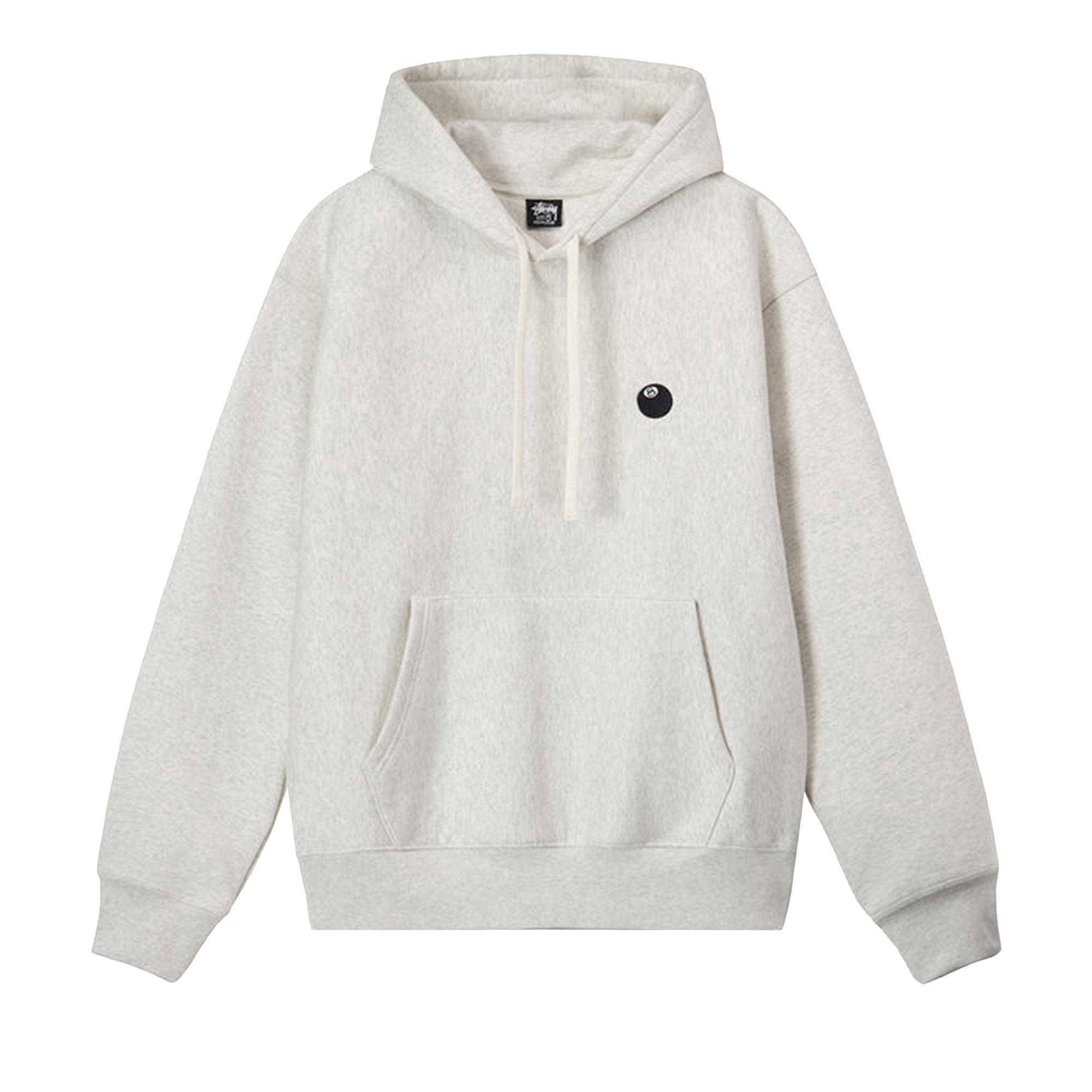 Buy Stussy 8 Ball Embroidered Hoodie 'Ash Heather' - 118479 ASH | GOAT