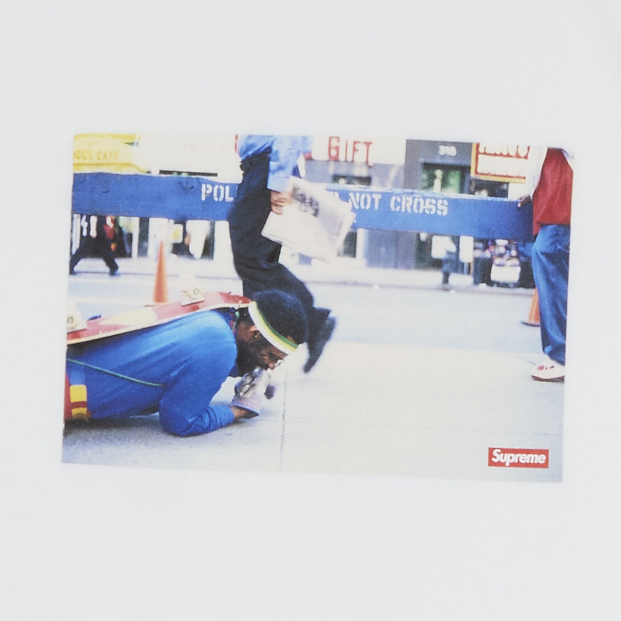 Buy Supreme x Pope.L Training Crawl Tee 'White' - FW22T70