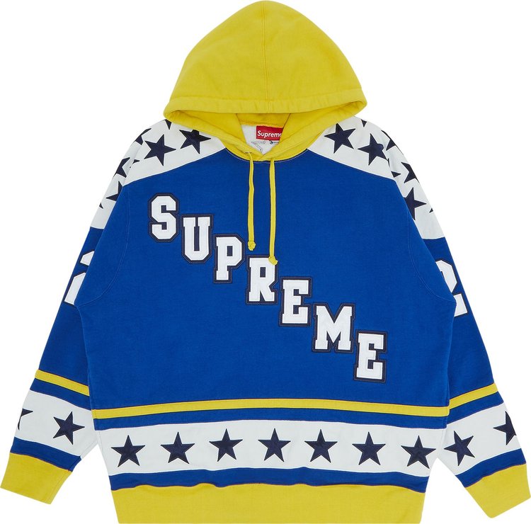 Supreme Sideline Hooded Sweatshirt Royal