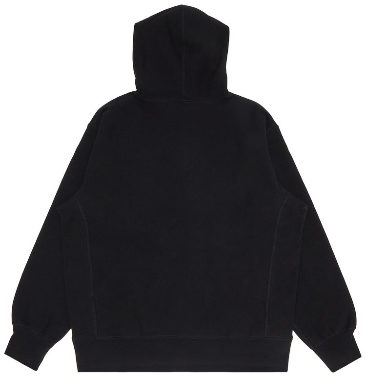 Supreme Capital Hooded Sweatshirt Black