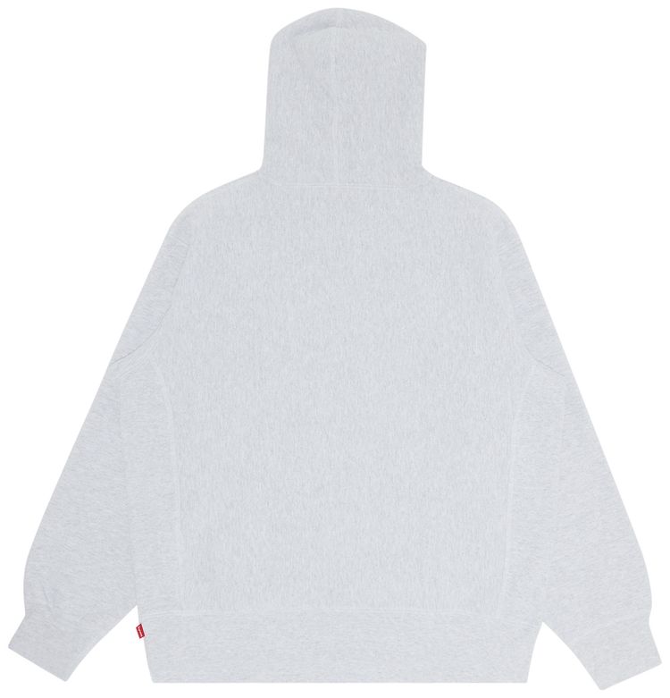 Supreme Capital Hooded Sweatshirt Ash Grey
