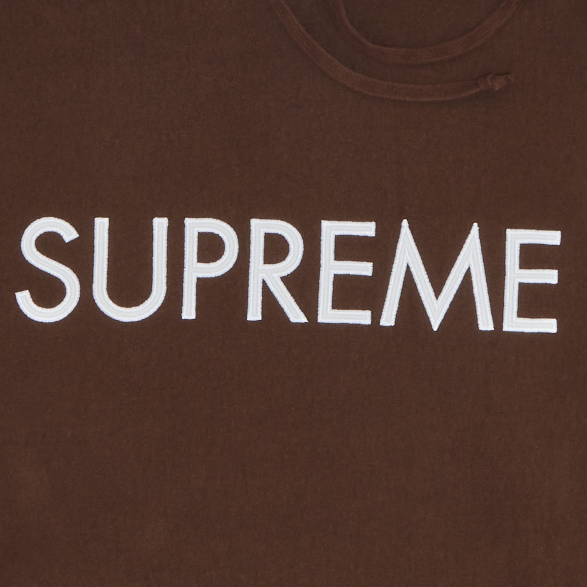 トップス Supreme Capital Hooded Dark Brown XL Buy Supreme Capital Hooded Sweatshirt 'Dark Brown' - FW22SW69 DARK