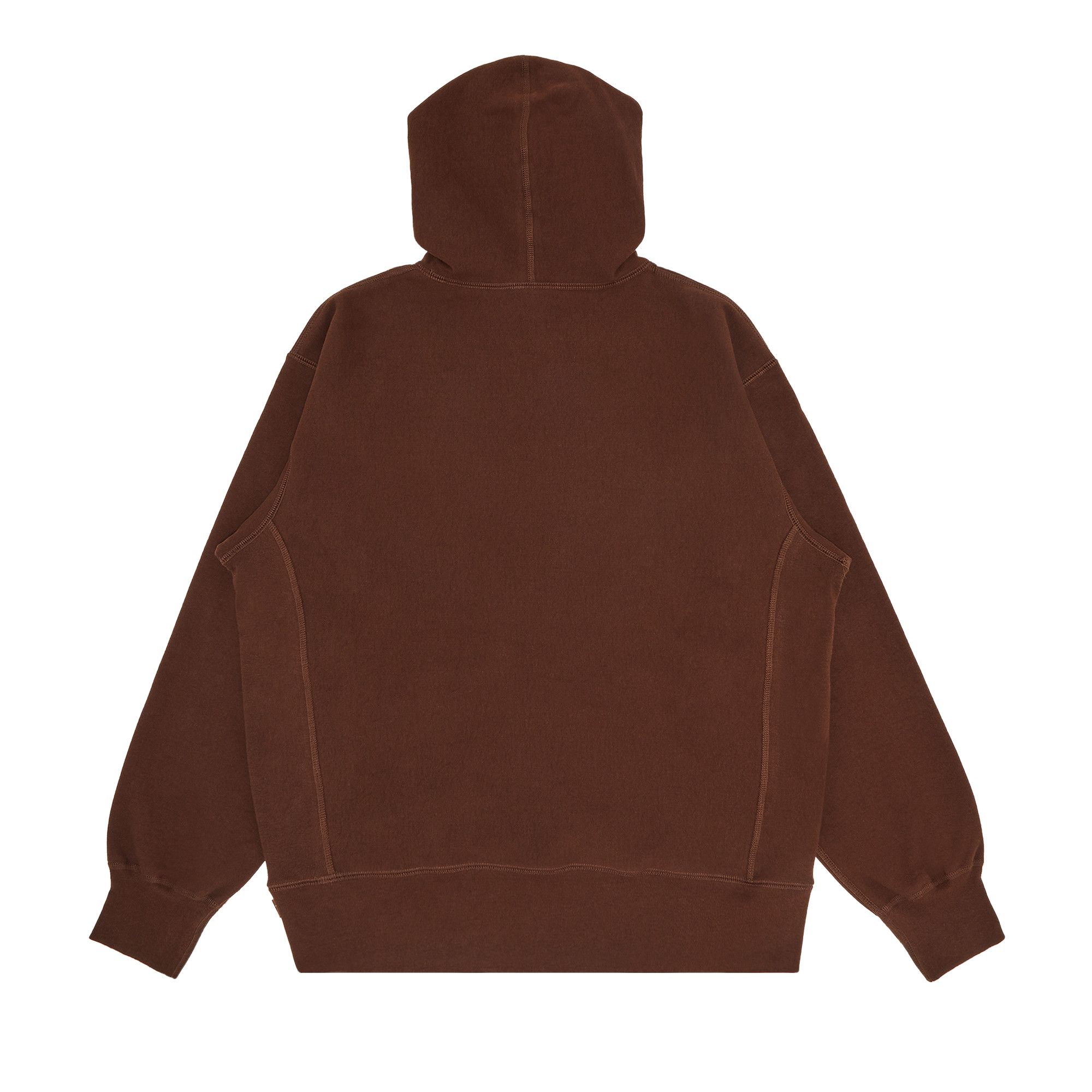 Buy Supreme Capital Hooded Sweatshirt 'Dark Brown