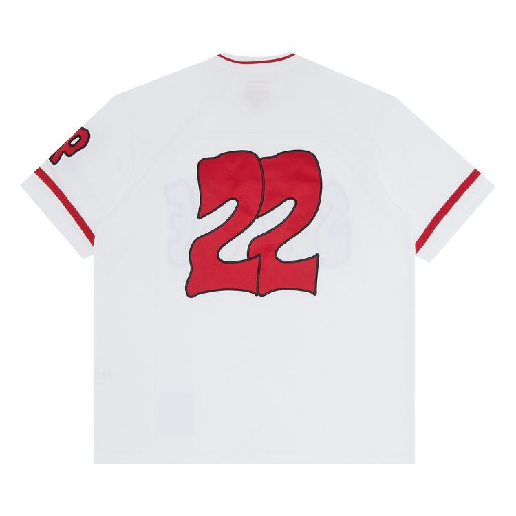 Supreme x Mitchell  Ness Football Jersey White