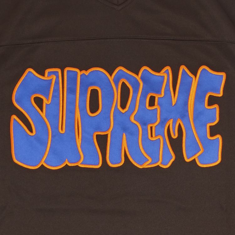 Supreme x Mitchell  Ness Football Jersey Brown