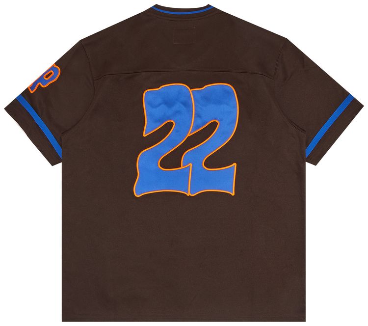 Supreme x Mitchell  Ness Football Jersey Brown